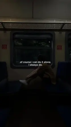 I can do it alone