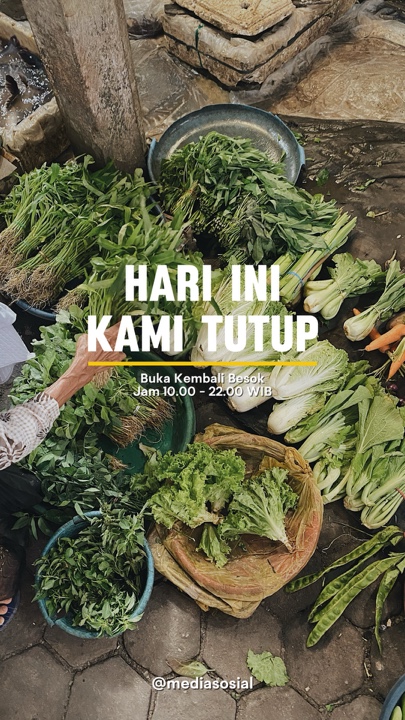 Hari Ini Kami Tutup 