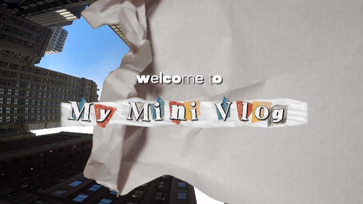 vlog mini intro 