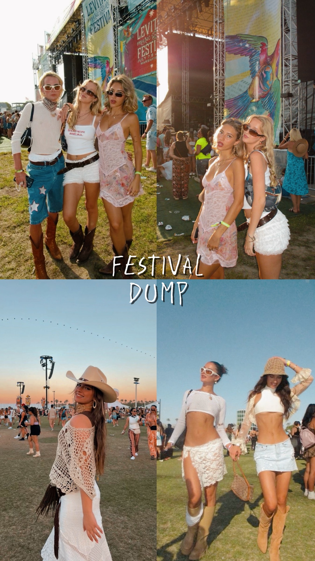 Volcado de festivales