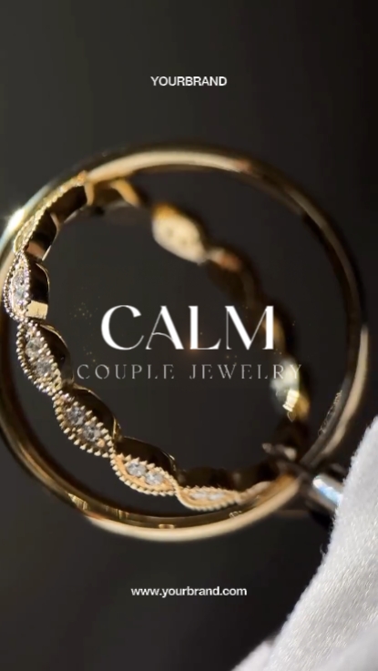 Couple jewelry ring