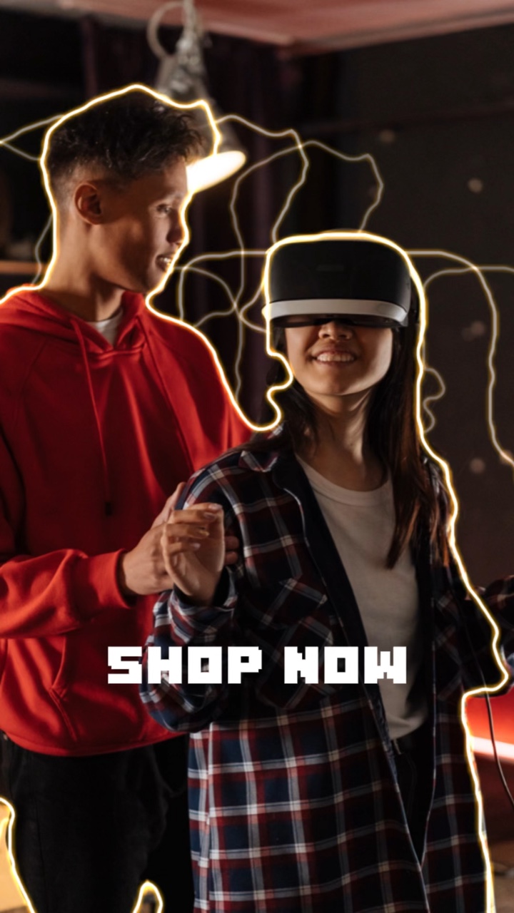 Pantalla del producto del juego: estilo TikTok de texto a voz