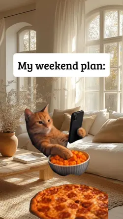 my weekend plan