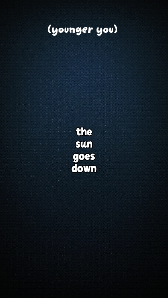 le soleil se couche