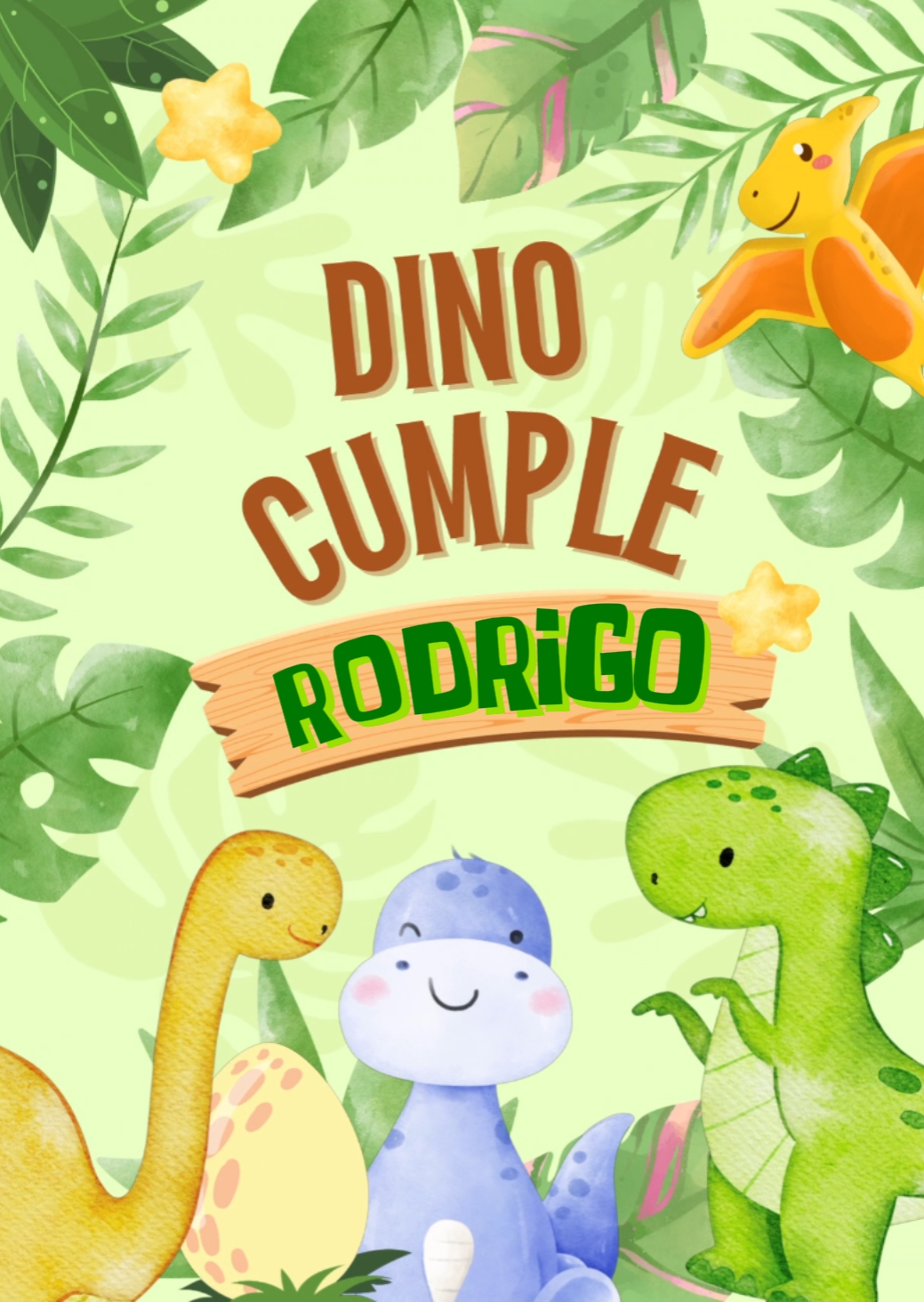 Dino cumple