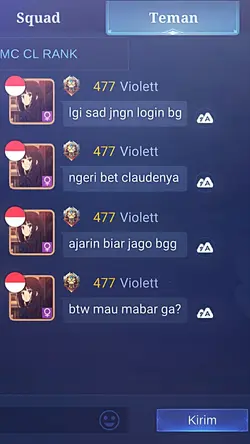 mentahan chat claude