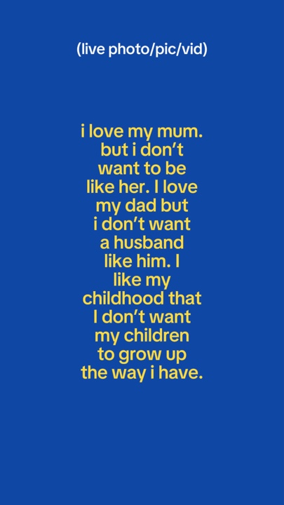 Ich liebe meine Mutter