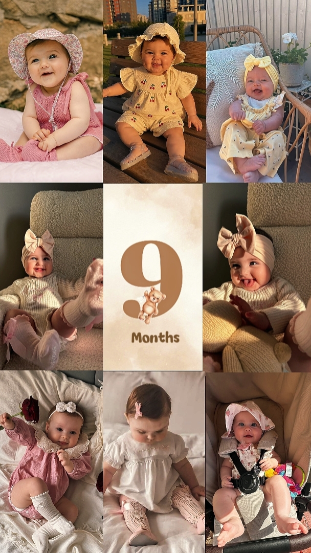 Bebê de 9 meses
