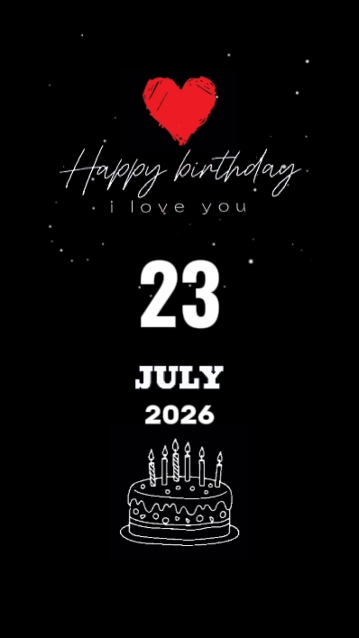 HBD MY HUSBAND 23