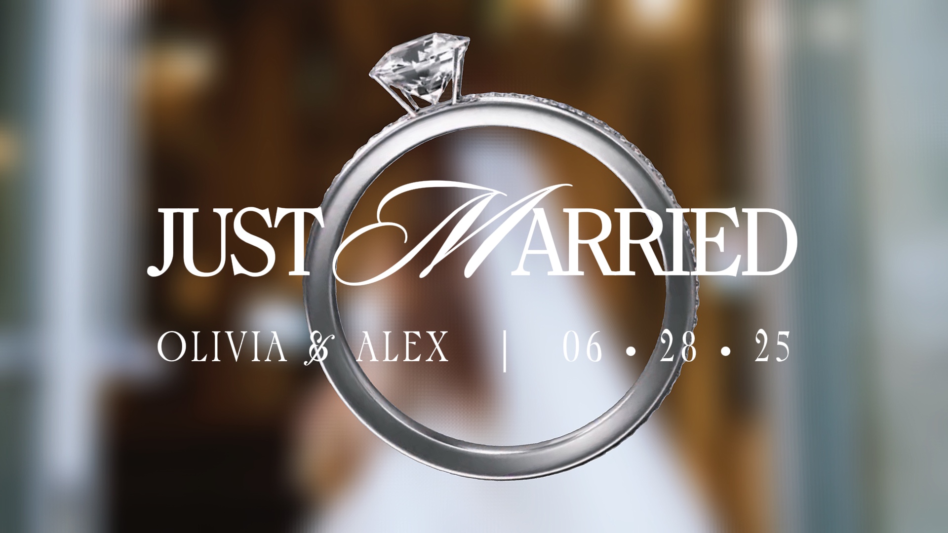 Tossed Wedding Ring 