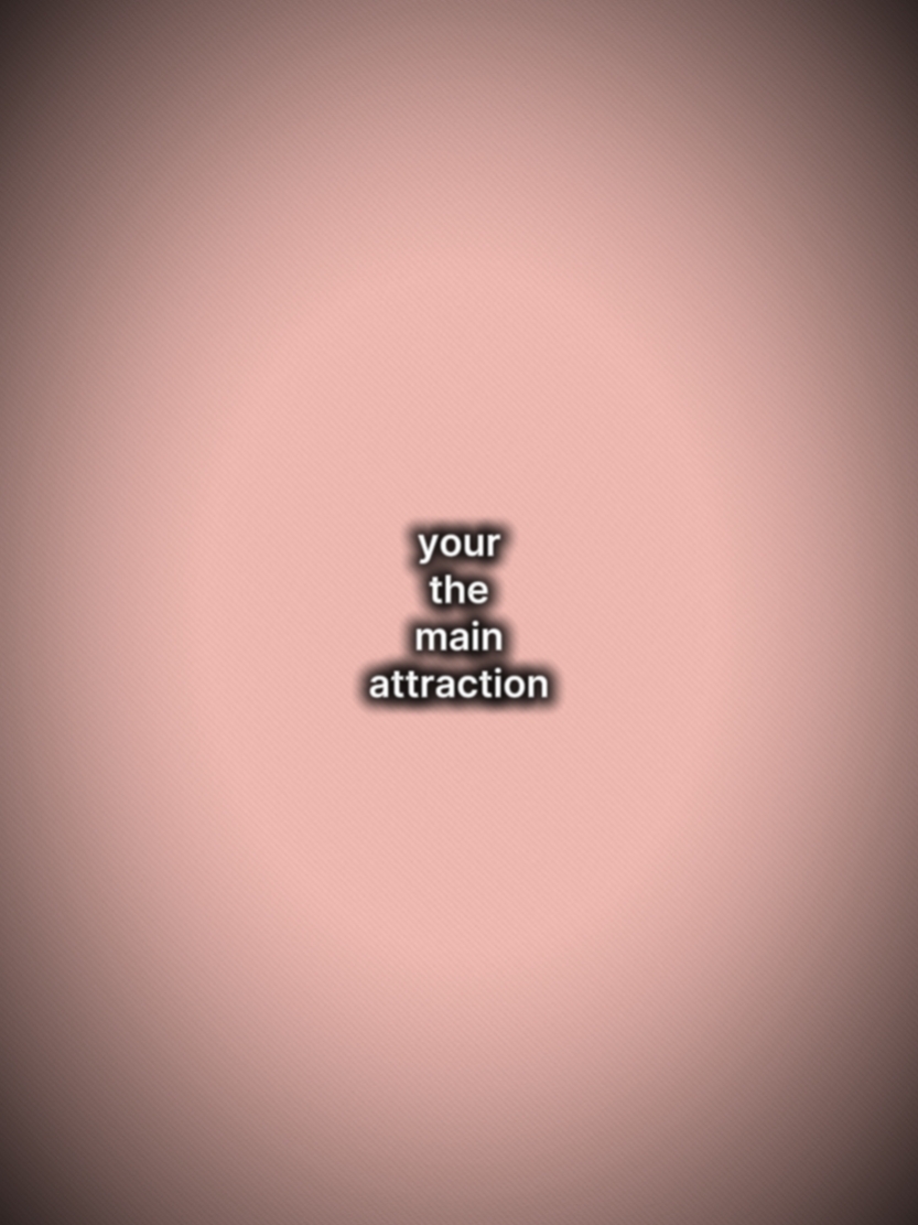 YOU'RE THE MAIN