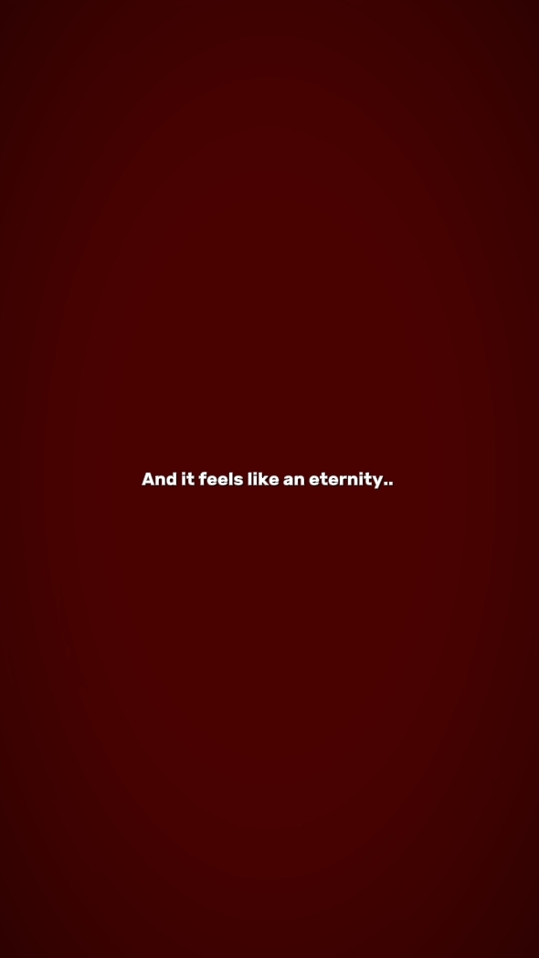 like an eternity