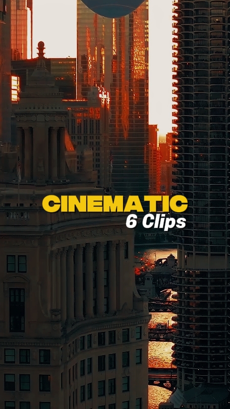 6 clipes cinematográficos