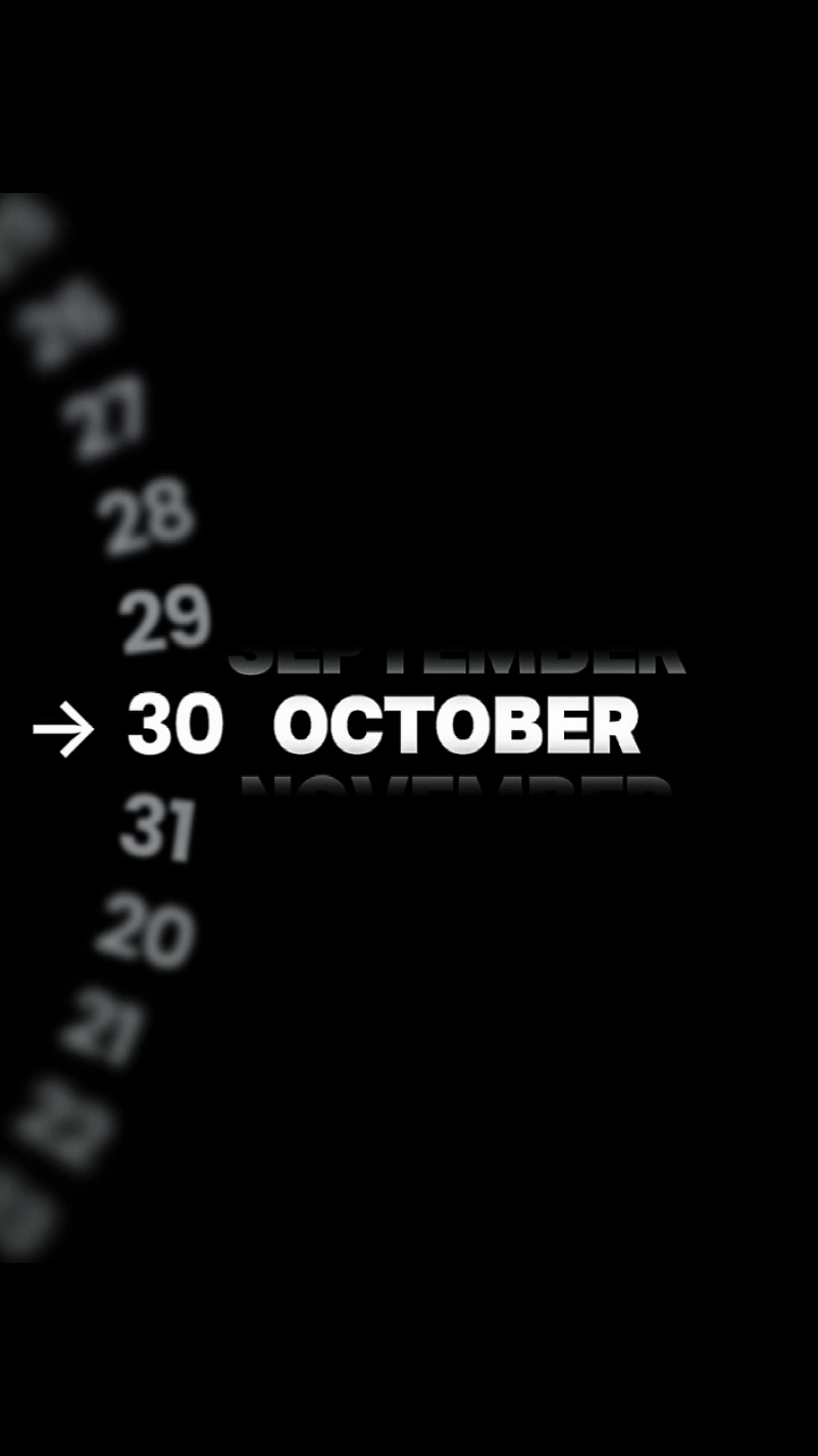 ULANG TAHUN 30 OKTOBER 