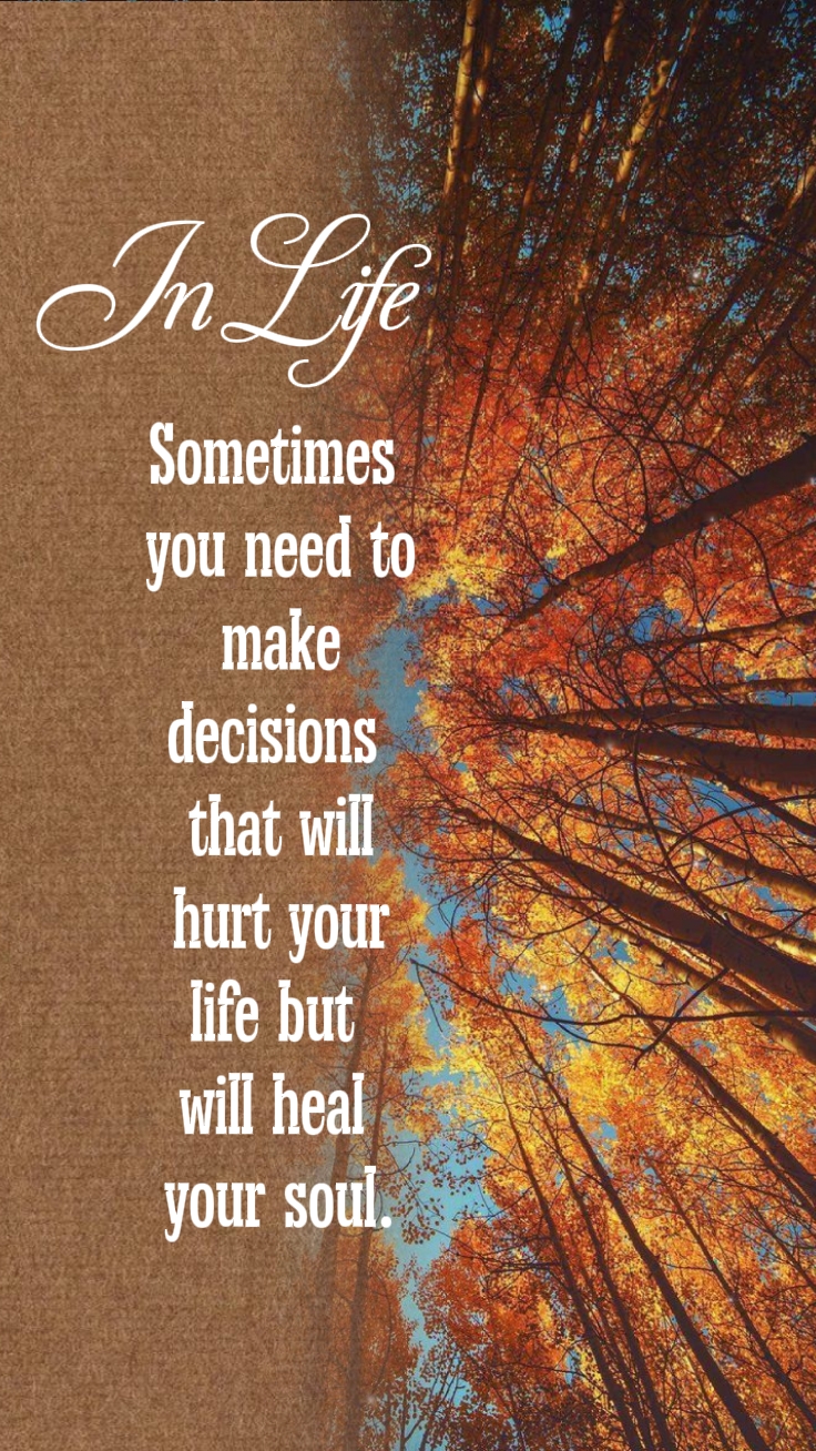 In life