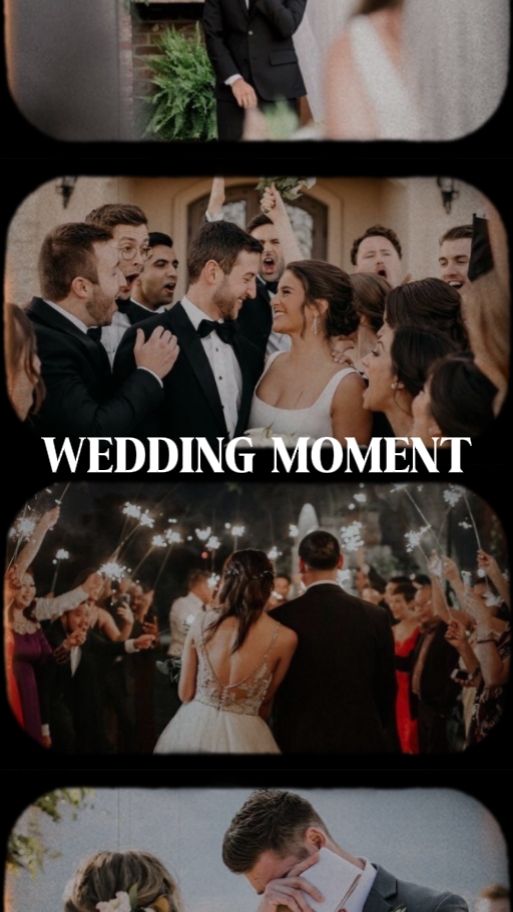 Moment de mariage