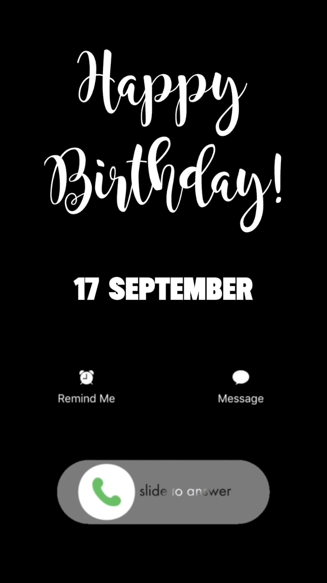 17 September B'day 