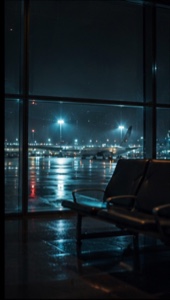 Terminal de l'aéroport 