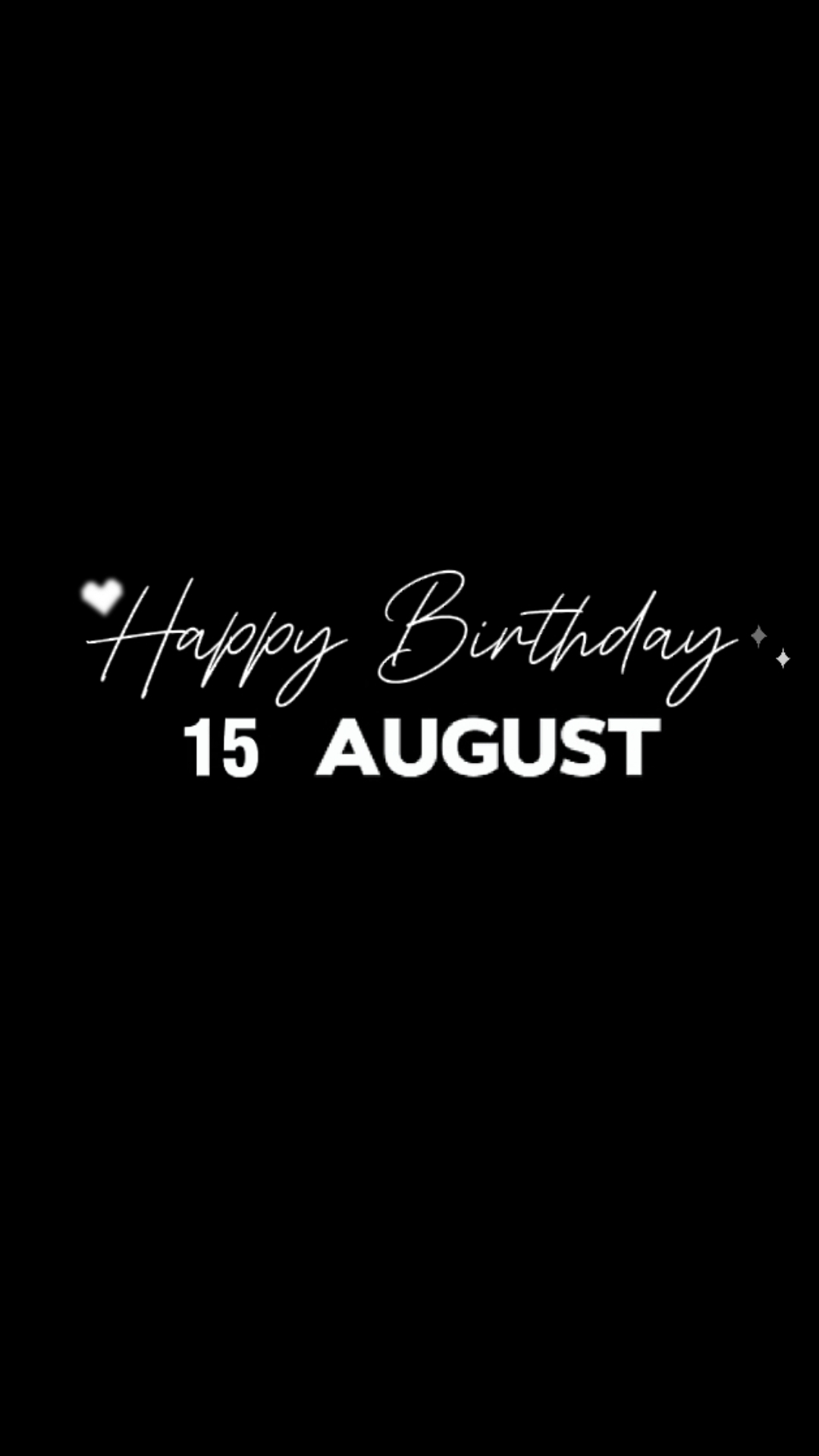 BDAY LOVE 15 AUGUST 