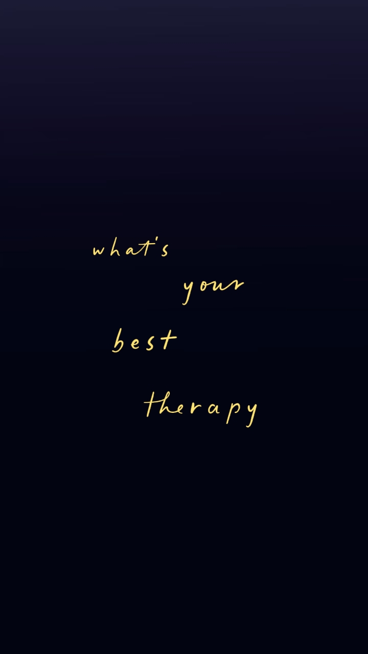 therapy best..