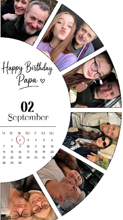 HBD PAPA 2 SEPTEMBER