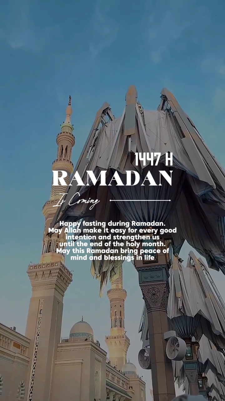 RAMADAN ARRIVE