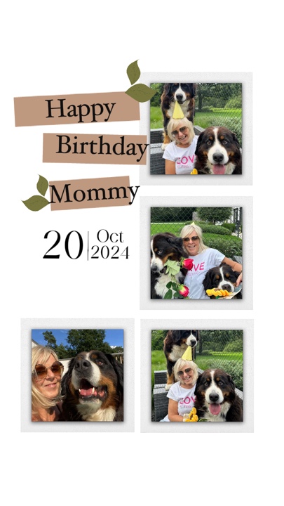 Happy birthday mom