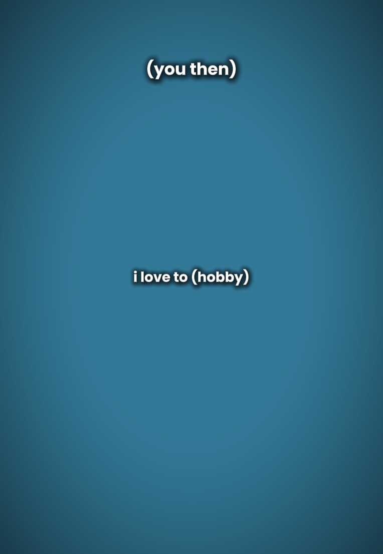 Meu hobby 