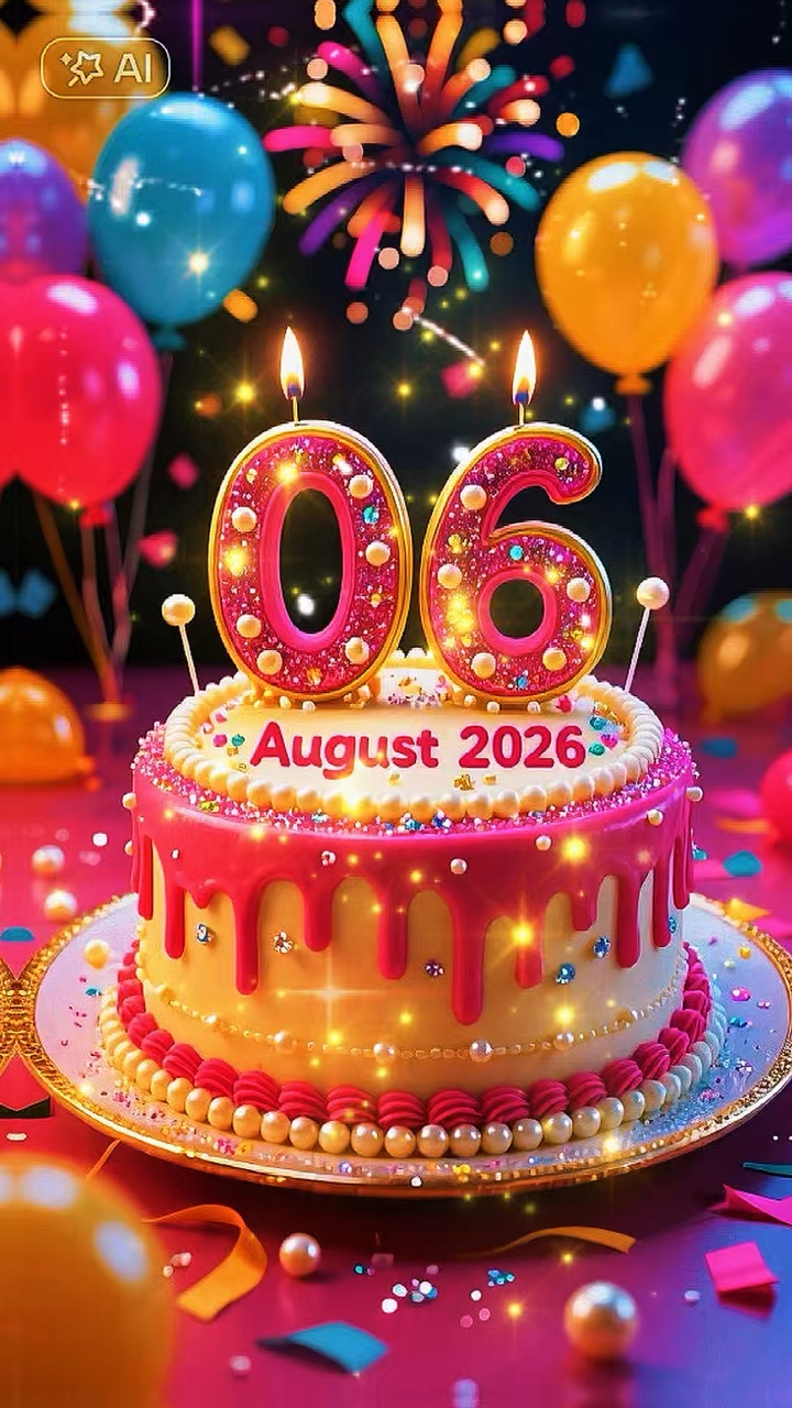 Selamat ulang tahun 6 Agustus 2026