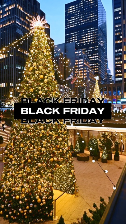 Anúncio da Black Friday