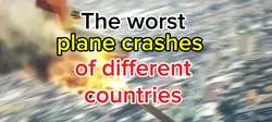  worst plane crashes