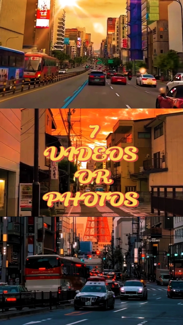 7 VÍDEOS OU FOTOS 