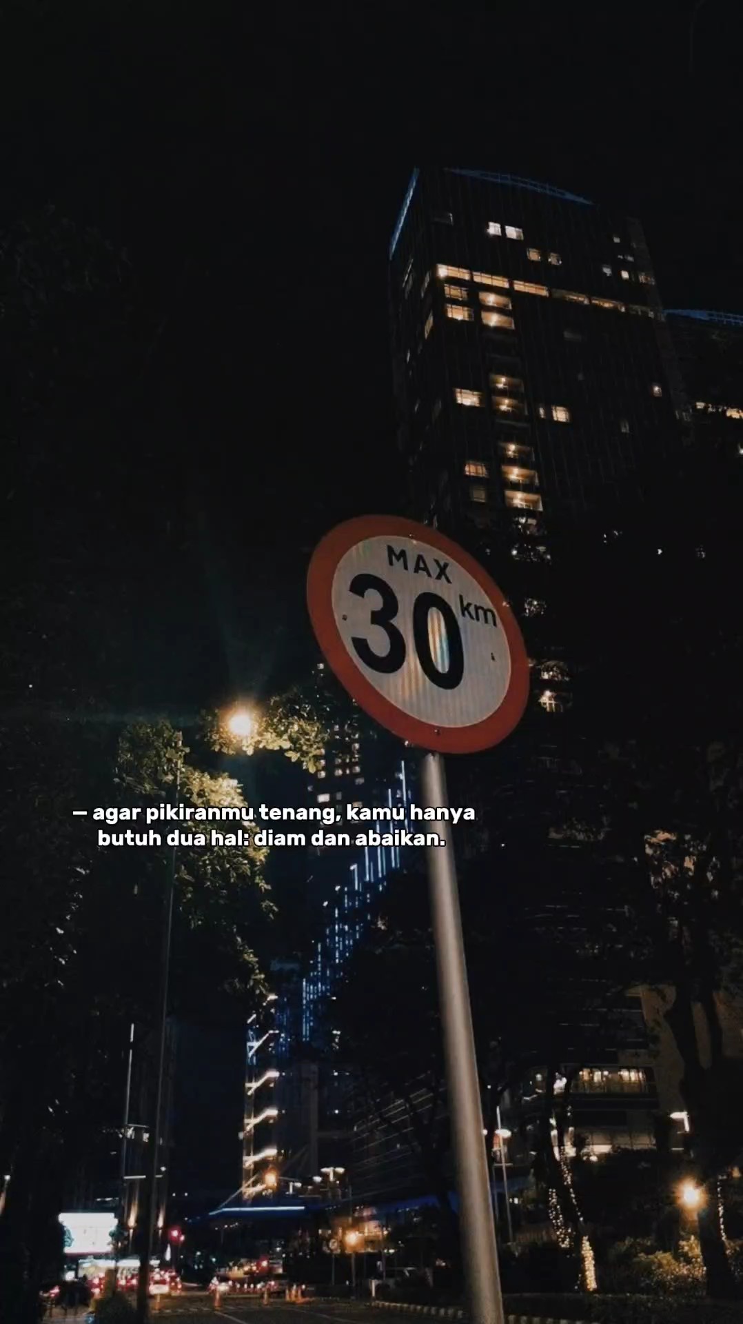 Diam dan abaikan 