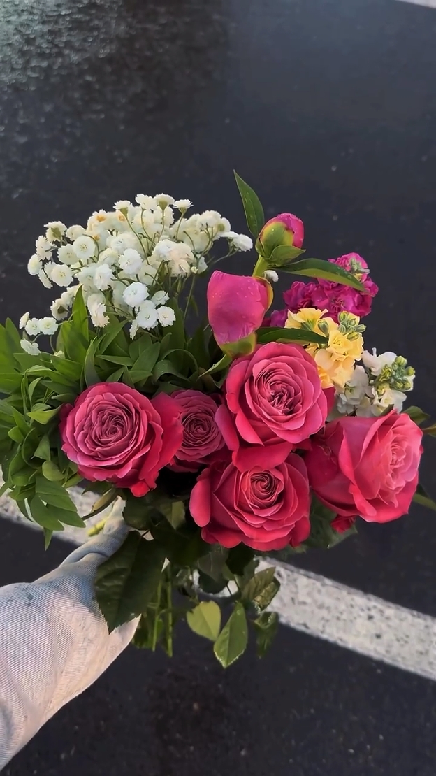 Me encantan las flores.