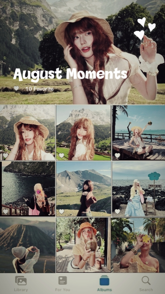 Momentos de agosto