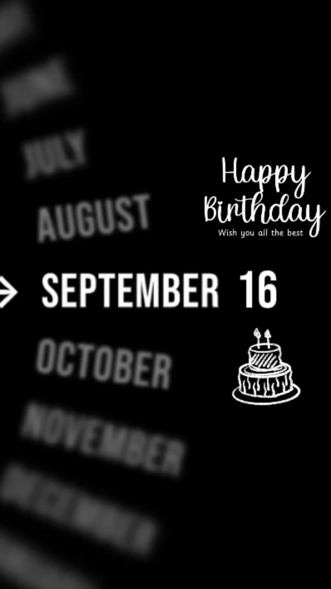 HBD pai 16 set