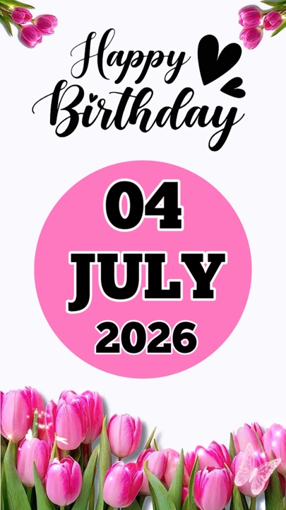 04 Juli ulang tahun 