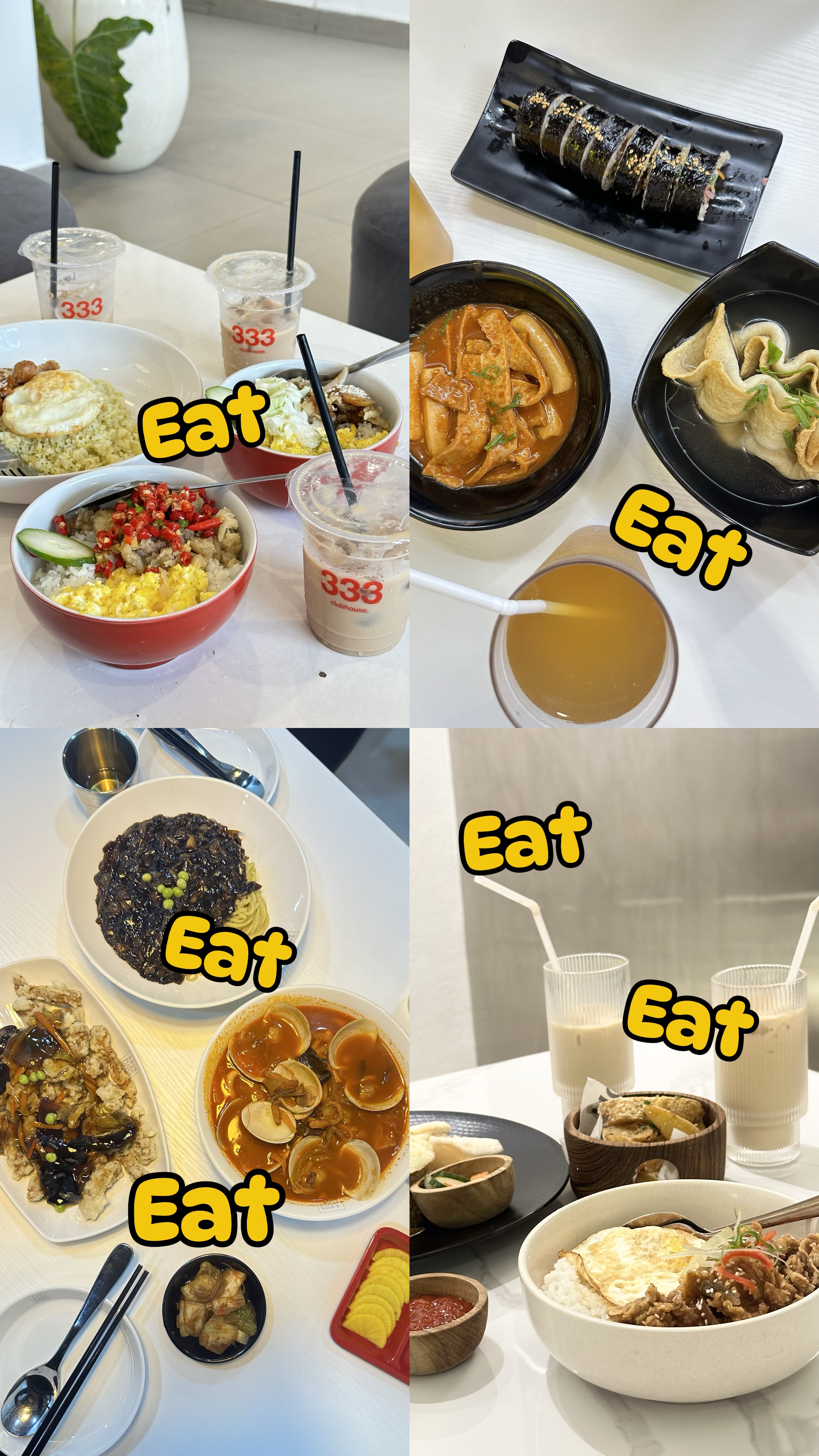 I like to eat 🥓🍔🍜