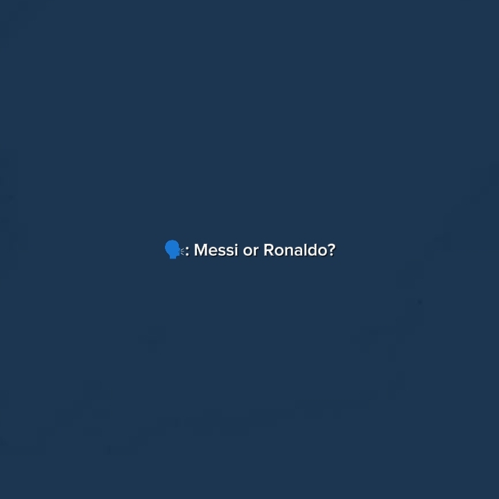 Messi mi Ronaldo mu?