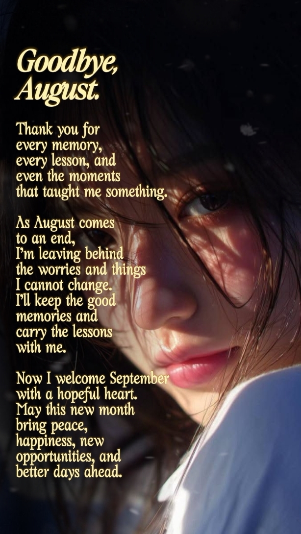 Goodbye August