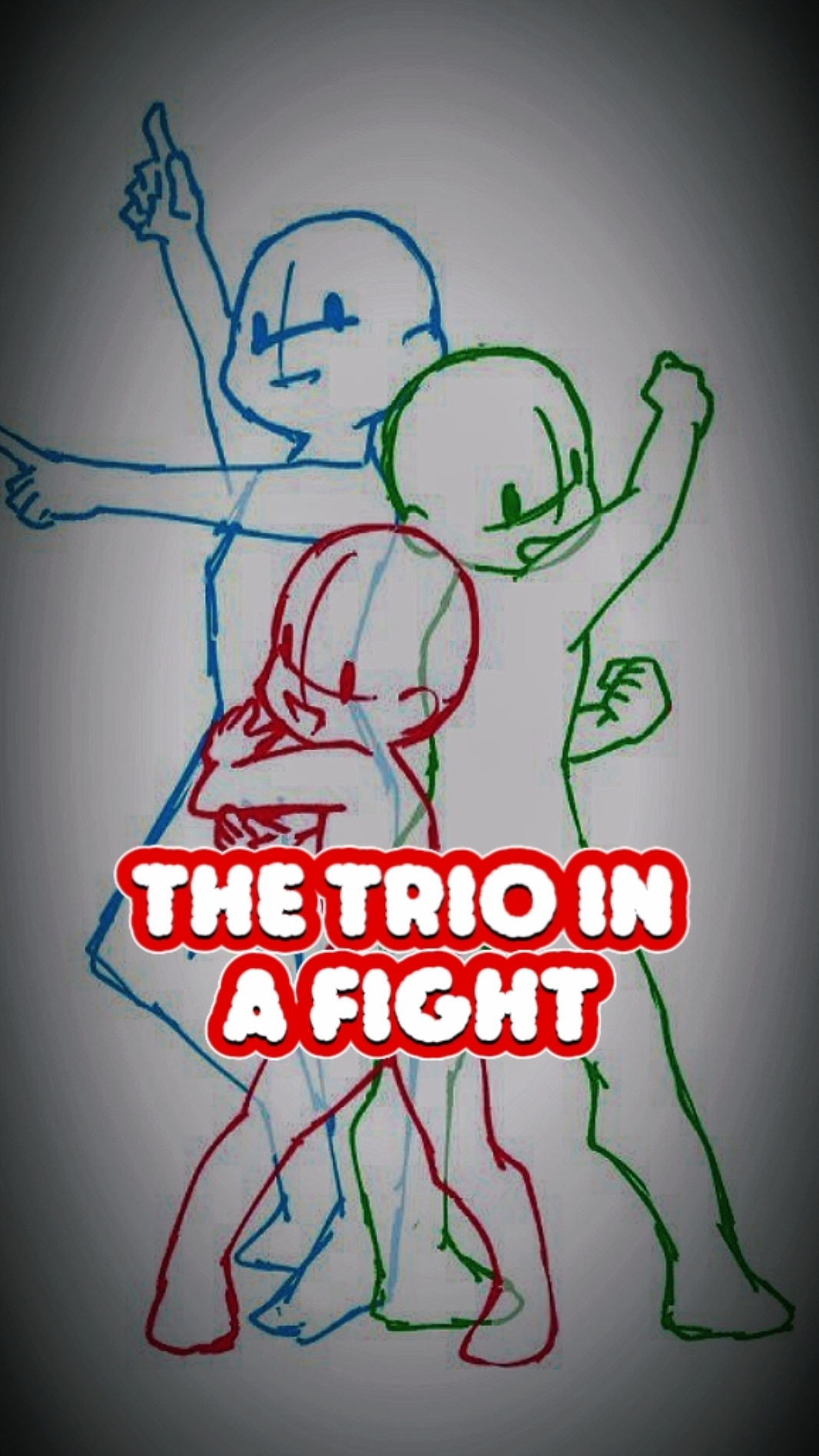 Trio in a Fight