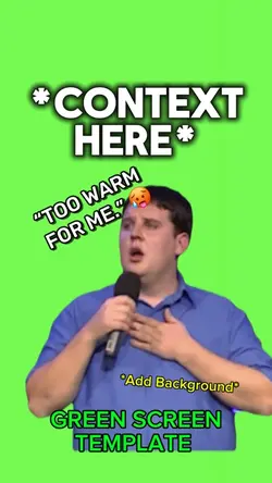 “TOO WARM.”