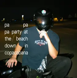 party at the beach