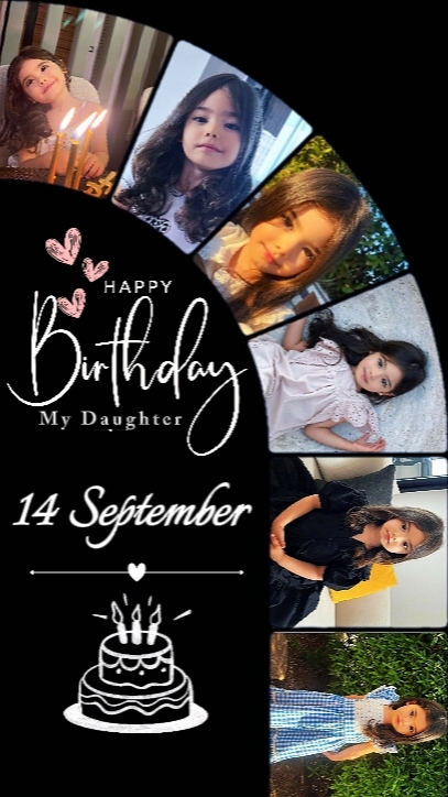 HBD DAUGHTER 14 SEP