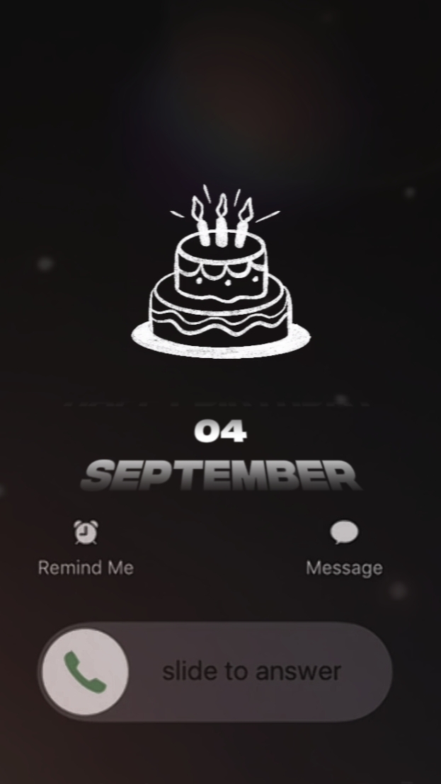 HBD 4 DE SETEMBRO DE 2026