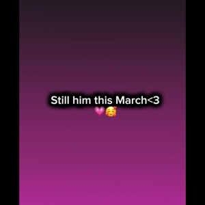 Still him this March