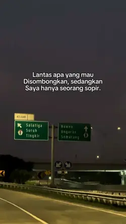 seorang sopir