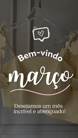Bem Vindo Março 