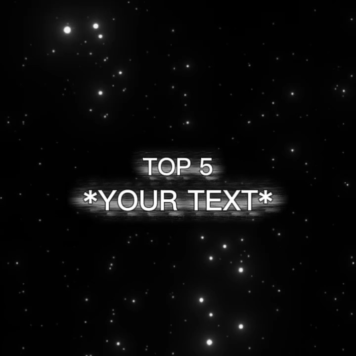 TOP 5 + * TU TEXTO