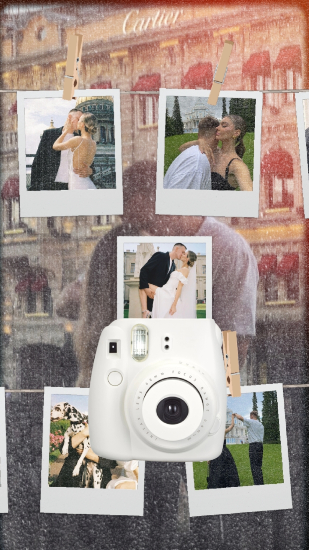 Polaroid de pareja